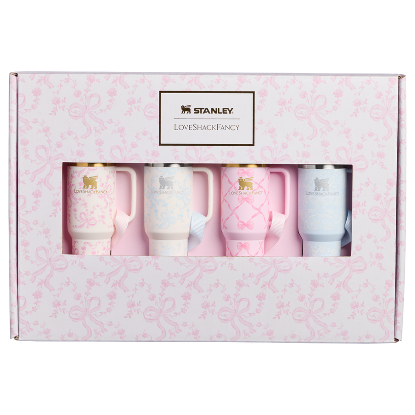Stanley 1913 x LoveShackFancy Holiday Quencher ProTour Ornament Set - Bright Fresh Pick